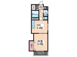 ラフィネ堺町の物件間取画像